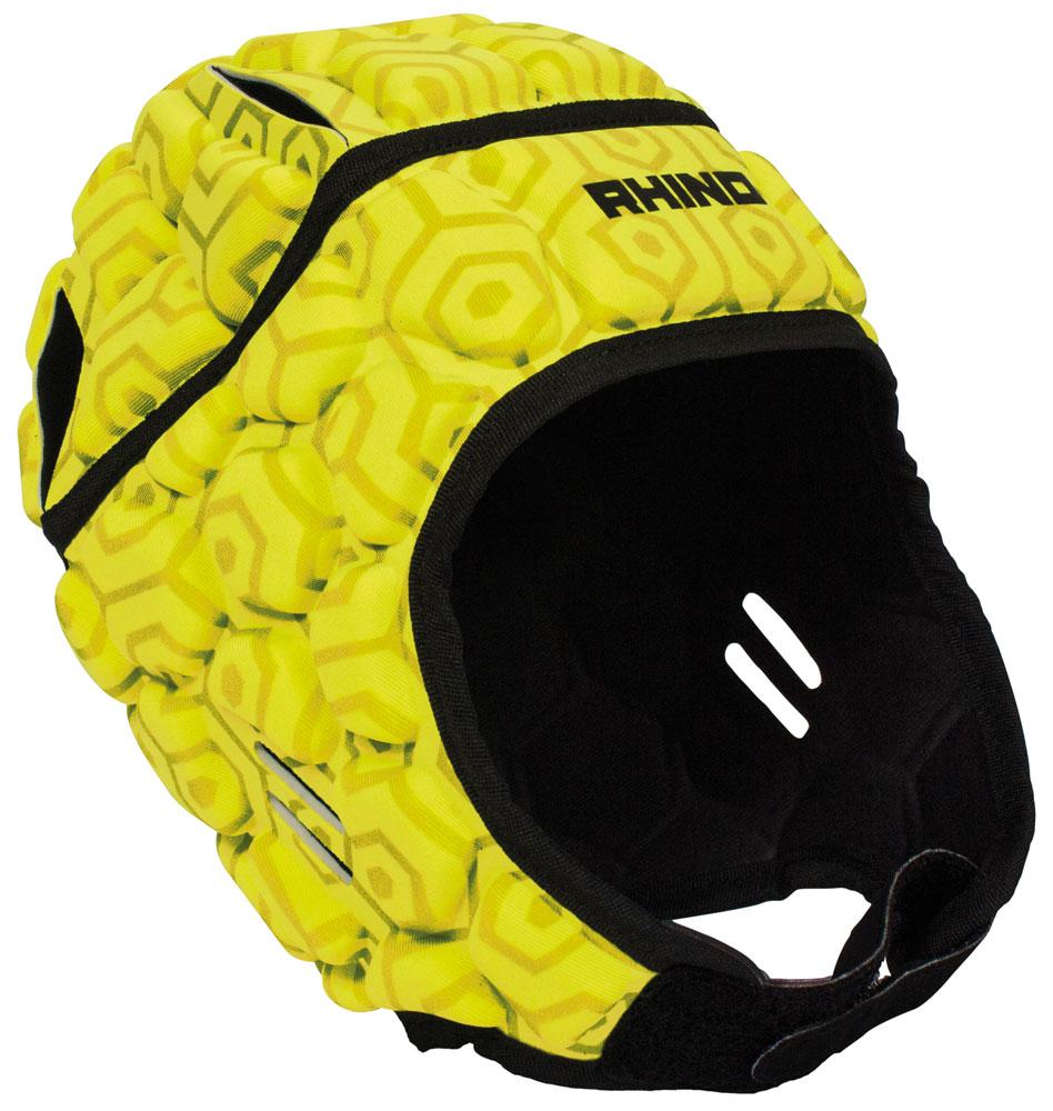 Rhino Pro Head Guard Junior Large Yellow Large Yellow