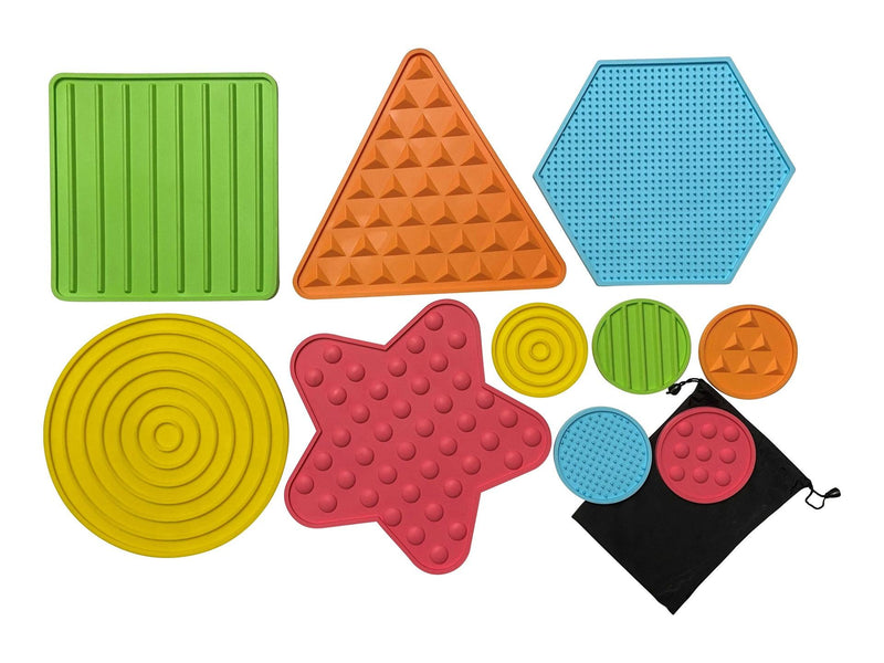 Sensory Toys Textured Pads Memory Game Multi Multi