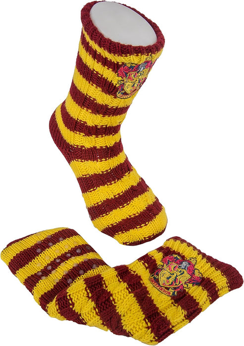 Harry Potter Slipper Socks – Faux Fur lined non slip warm & comfy Hogwarts House