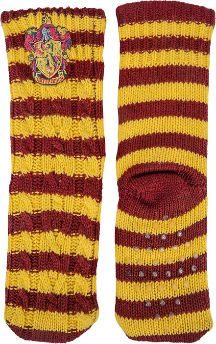 Harry Potter Slipper Socks – Faux Fur lined non slip warm & comfy Hogwarts House