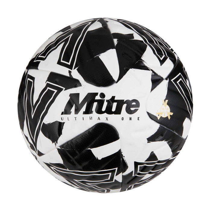 Mitre Ultimax One Football 5 White/Black/Black 5 White/Black/Black
