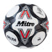 Mitre Delta Evo Football 5 White/Black/Red 5 White/Black/Red