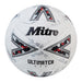 Mitre Ultimatch Evo Football 5 White/Off-White/Silver 5 White/Off-White/Silver