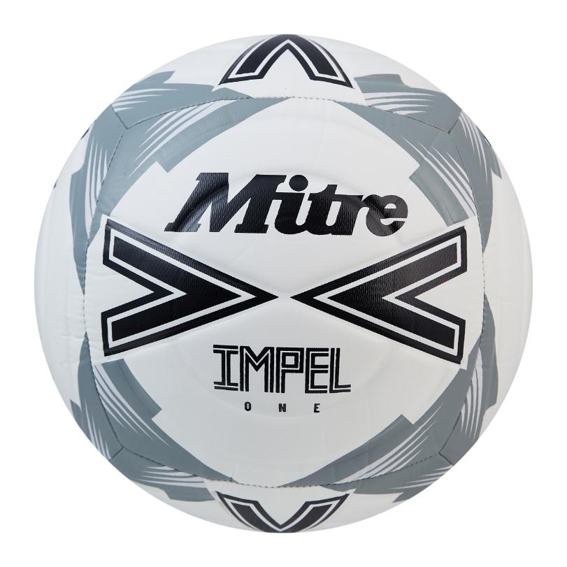 Mitre Impel One Football 5 White/Black/Grey 5 White/Black/Grey