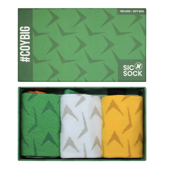 SicSock Retro Shirt Socks Gift Box 7-11 Ireland 7-11 Ireland