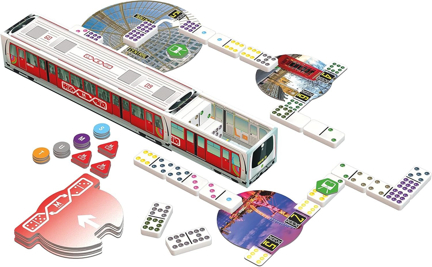 Tactic Games Metro Domino London (58928)