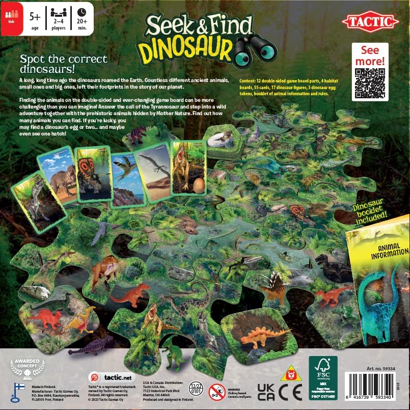 Tactic Seek & Find Dinosaur
