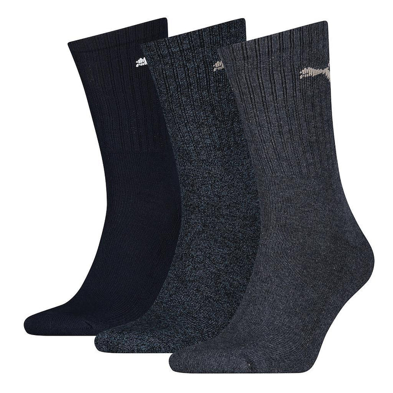 Puma Sports Crew Socks (3 Pairs) 9-11 Navy 9-11 Navy