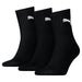Puma Short Crew Socks (3 Pairs) 12-14 Black 12-14 Black