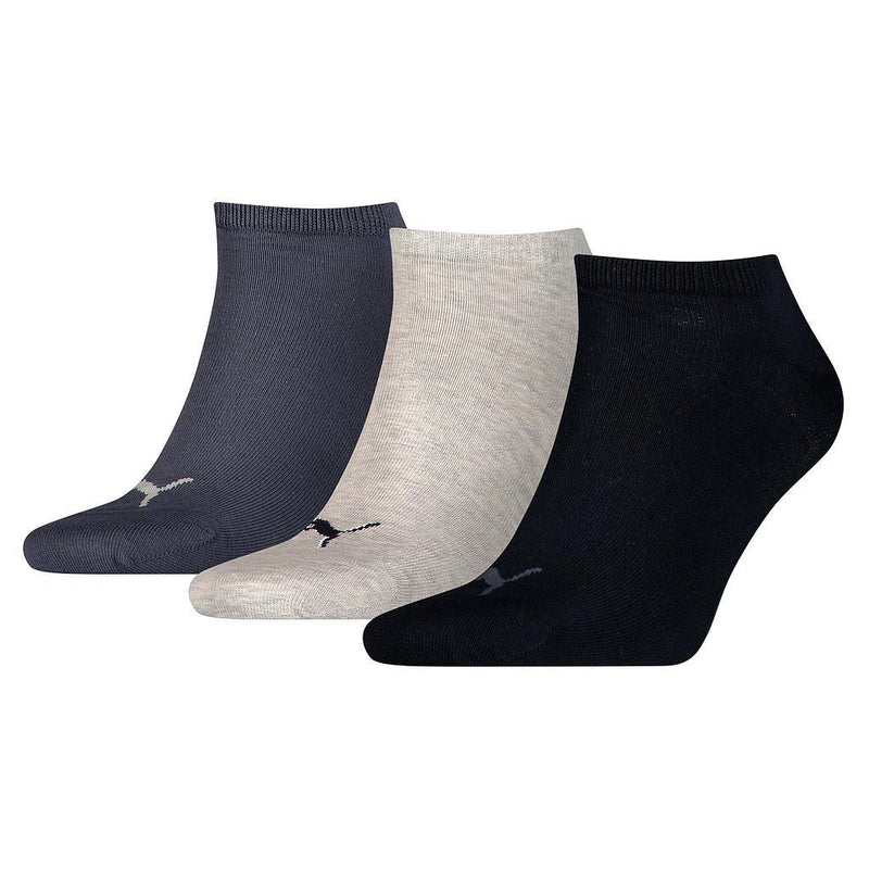 Puma Sneaker Invisible Socks (3 Pairs) 12-14 Navy Mix 12-14 Navy Mix