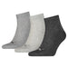 Puma Quarter Training Socks (3 Pairs) 2.5-5 Grey 2.5-5 Grey