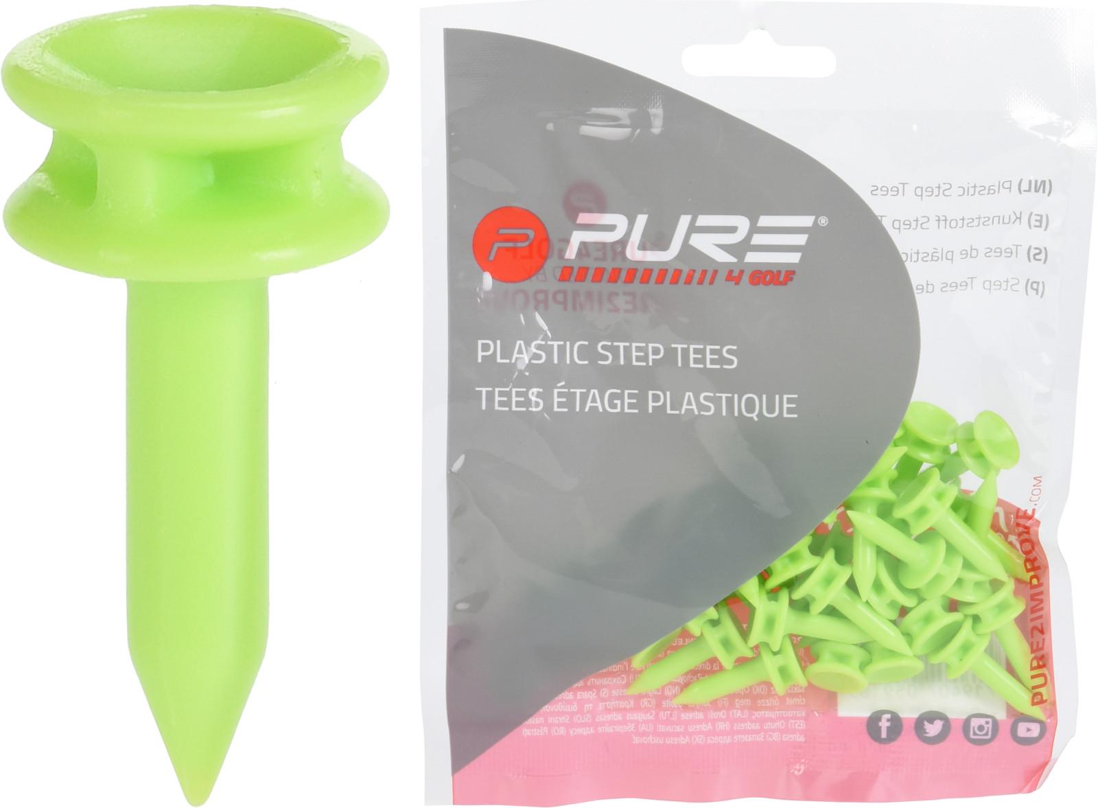 Pure2improve Step Tees (Bag of 25) 24mm 24mm