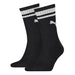 Puma Crew Heritage Stripe Sock (2 Pair) 6-8 Black/White 6-8 Black/White