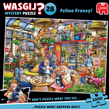 Wasgij - Mystery - #28 Feline Frenzy! (1000 Pieces) (1110100506)