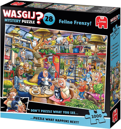 Wasgij - Mystery - #28 Feline Frenzy! (1000 Pieces) (1110100506)