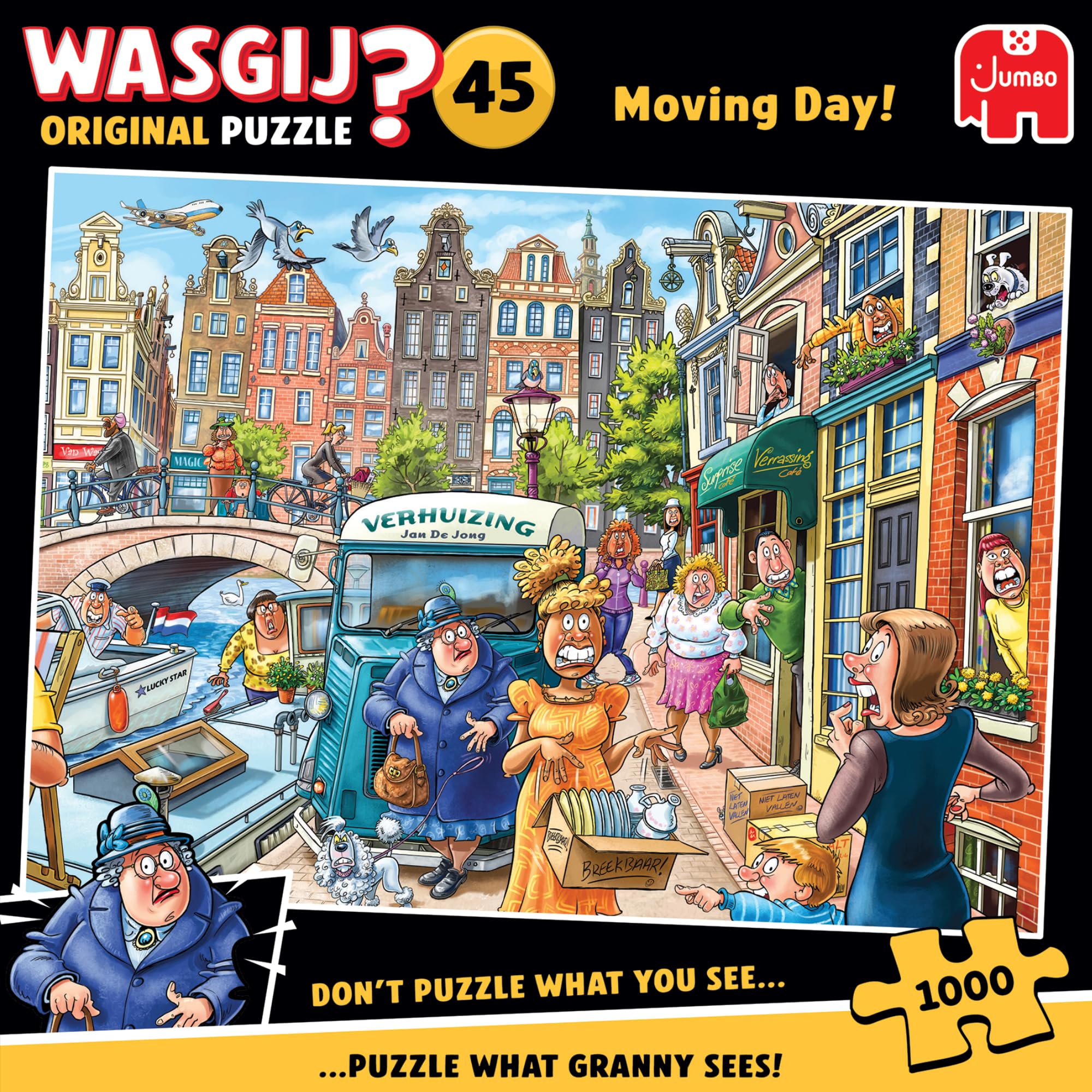 Wasgij - Original 45: Moving Day! (1000 Pieces)
