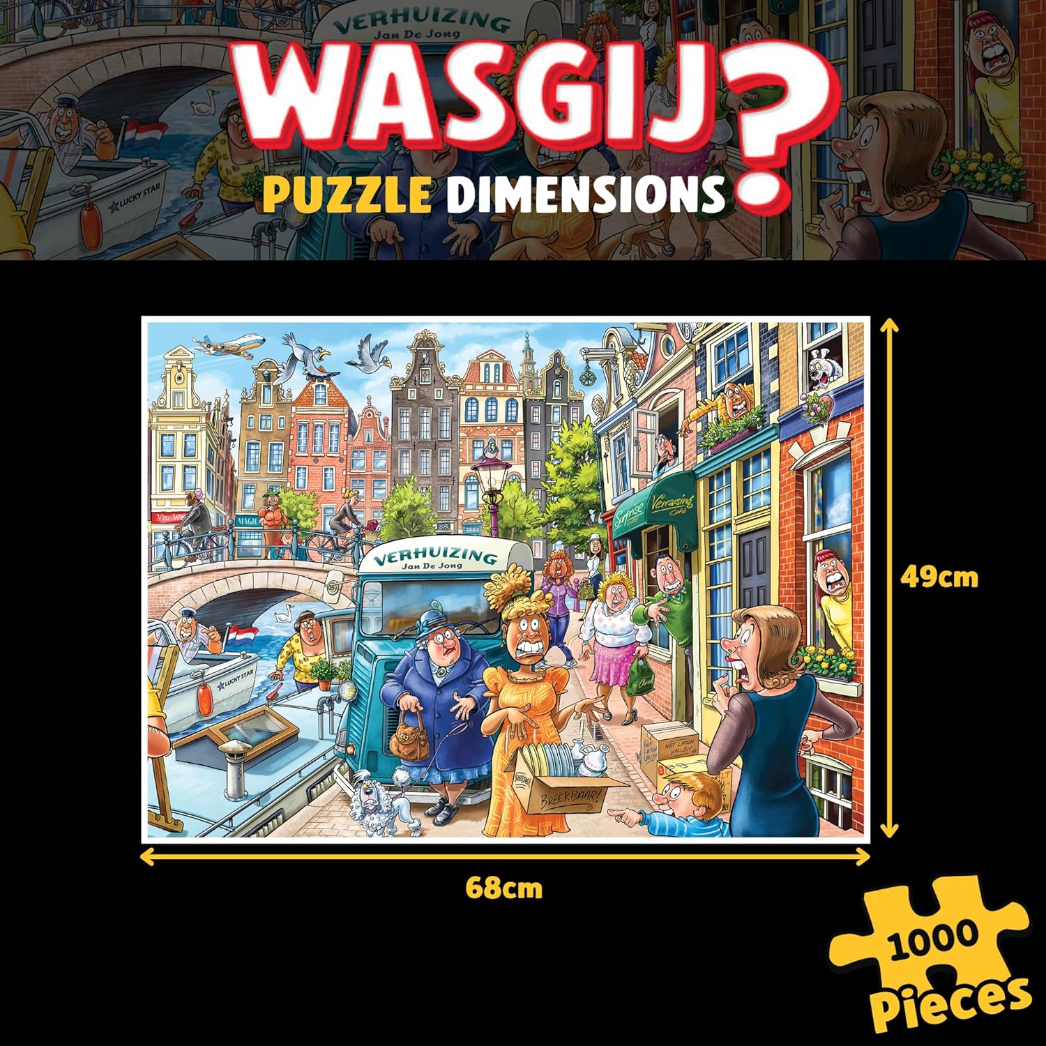 Wasgij - Original 45: Moving Day! (1000 Pieces)
