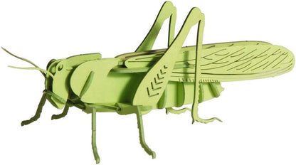Fridolin 3D Papiermodell Heuschrecke