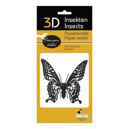 3D Paper Model Butterfly