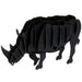 Fridolin GmbH 3D Papiermodell - Nashorn; b/h/t: ca. 11 × 6 × 3,5 cm (montiert