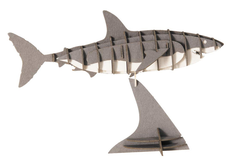 Fridolin 3D Papiermodell - Hai