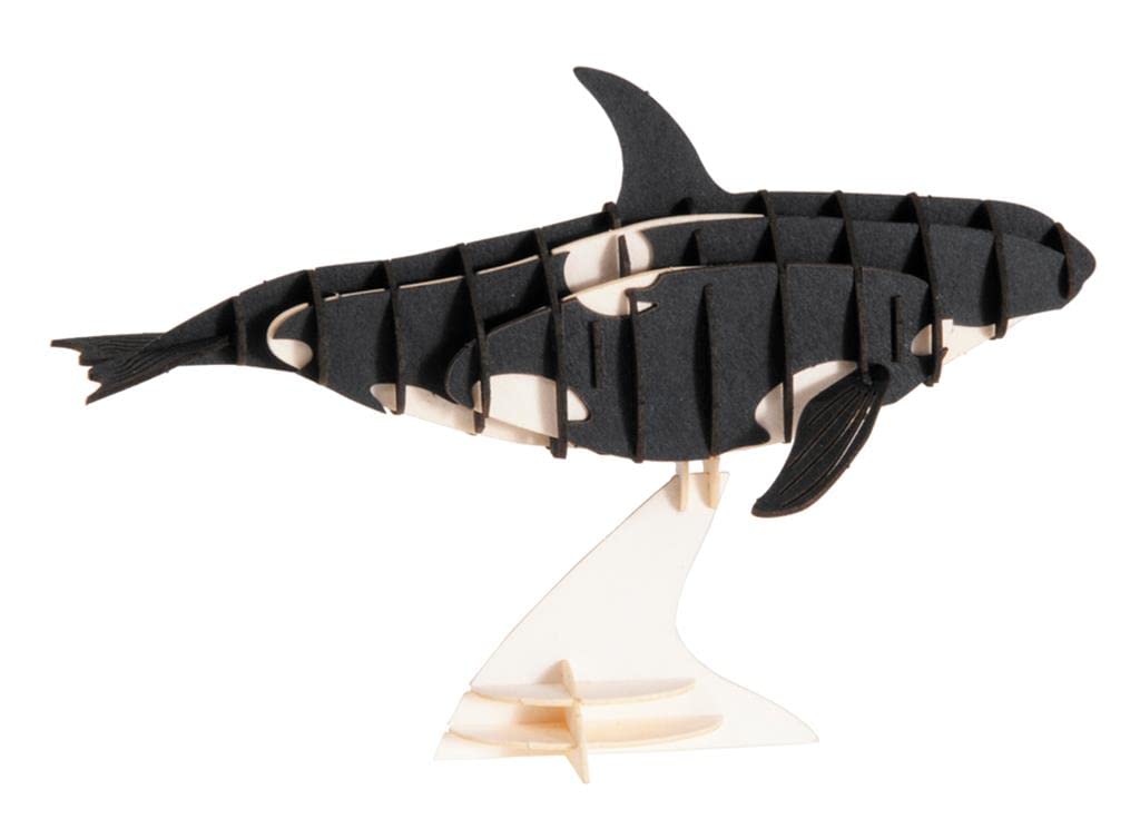 3D Paper Model Orca