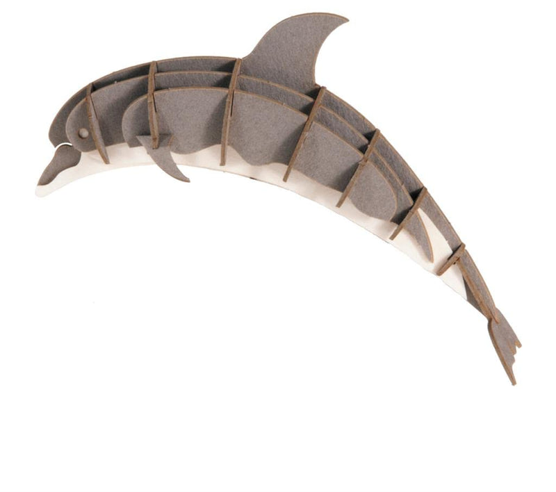 Fridolin 3D Papiermodell Delfin