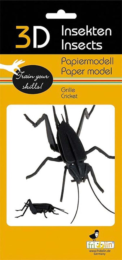 3D Papiermodell Grille