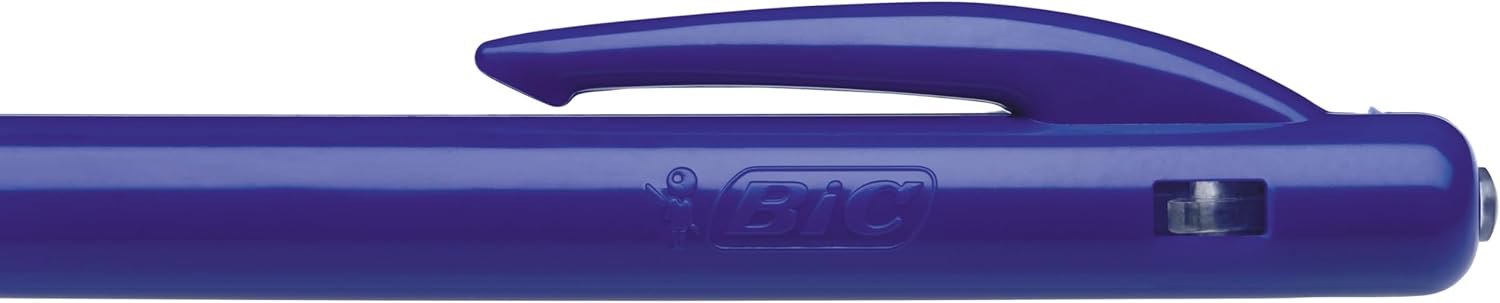 BIC M10 Klikbalpen middelgrote lijndikte, blauw (voordeelpak van 10, plus 4 gratis