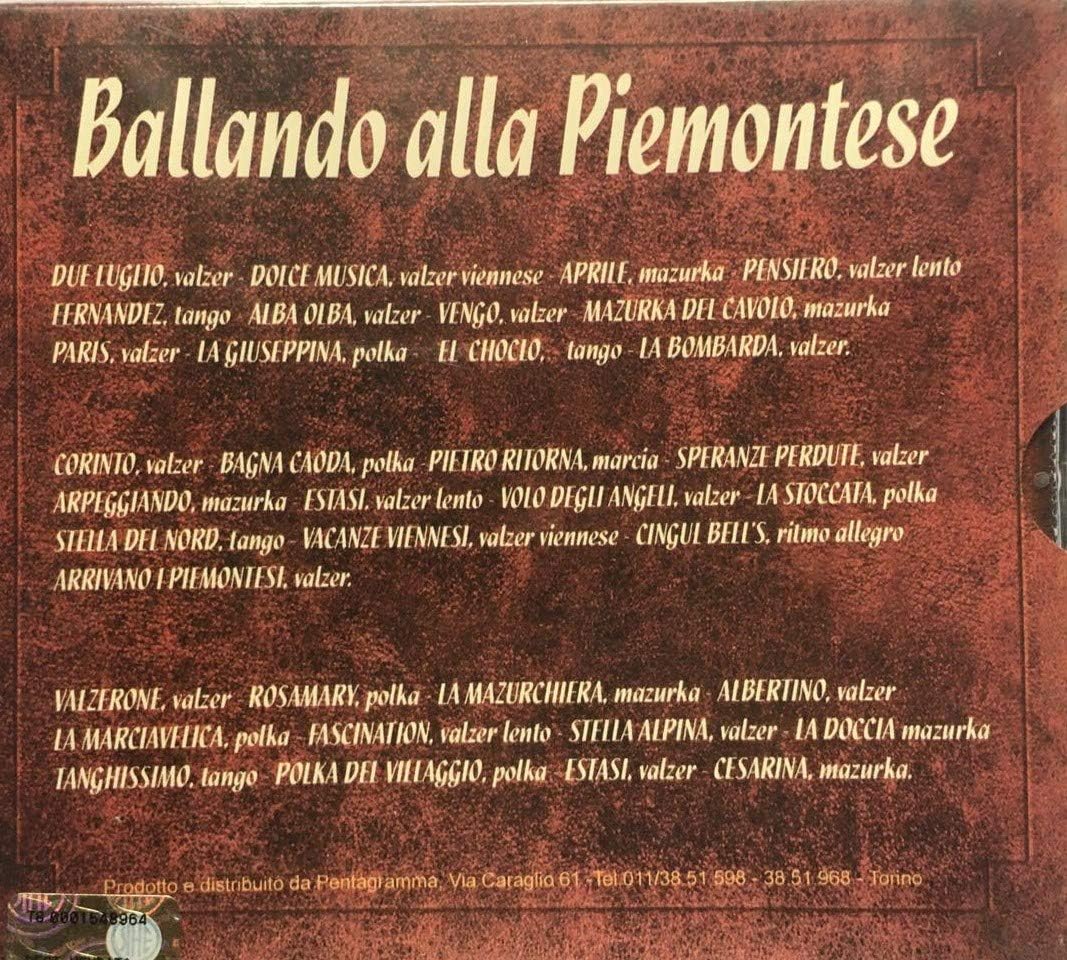 BALLANDO ALLA PIEMONTESE ? 3 CD