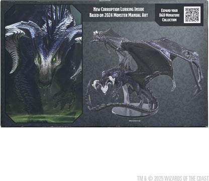 WizKids D&D Icons of The Realms: Adult Chromatic Dragons | 2024 (Adult Black Dragon Corruptor)