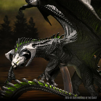 WizKids D&D Icons of The Realms: Adult Chromatic Dragons | 2024 (Adult Black Dragon Corruptor)