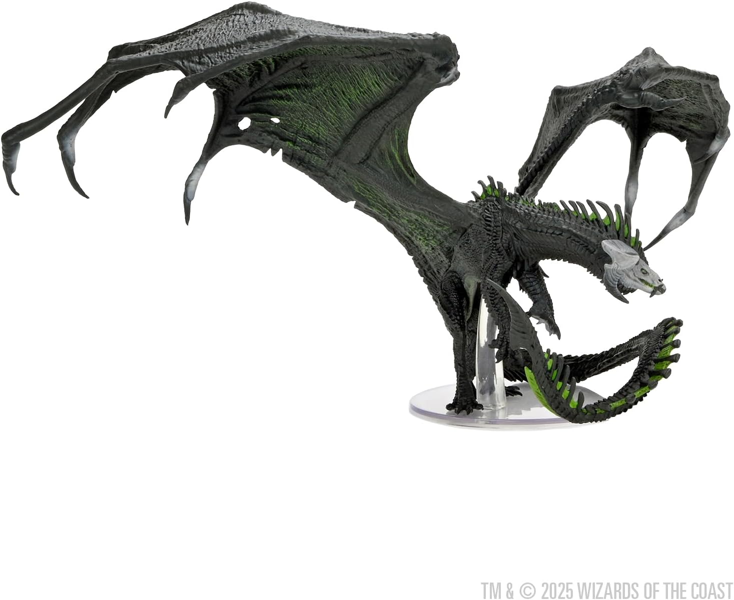 WizKids D&D Icons of The Realms: Adult Chromatic Dragons | 2024 (Adult Black Dragon Corruptor)