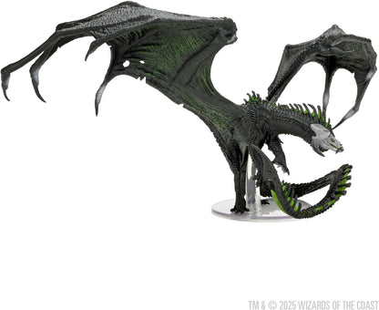 WizKids D&D Icons of The Realms: Adult Chromatic Dragons | 2024 (Adult Black Dragon Corruptor)