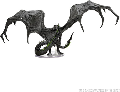 WizKids D&D Icons of The Realms: Adult Chromatic Dragons | 2024 (Adult Black Dragon Corruptor)