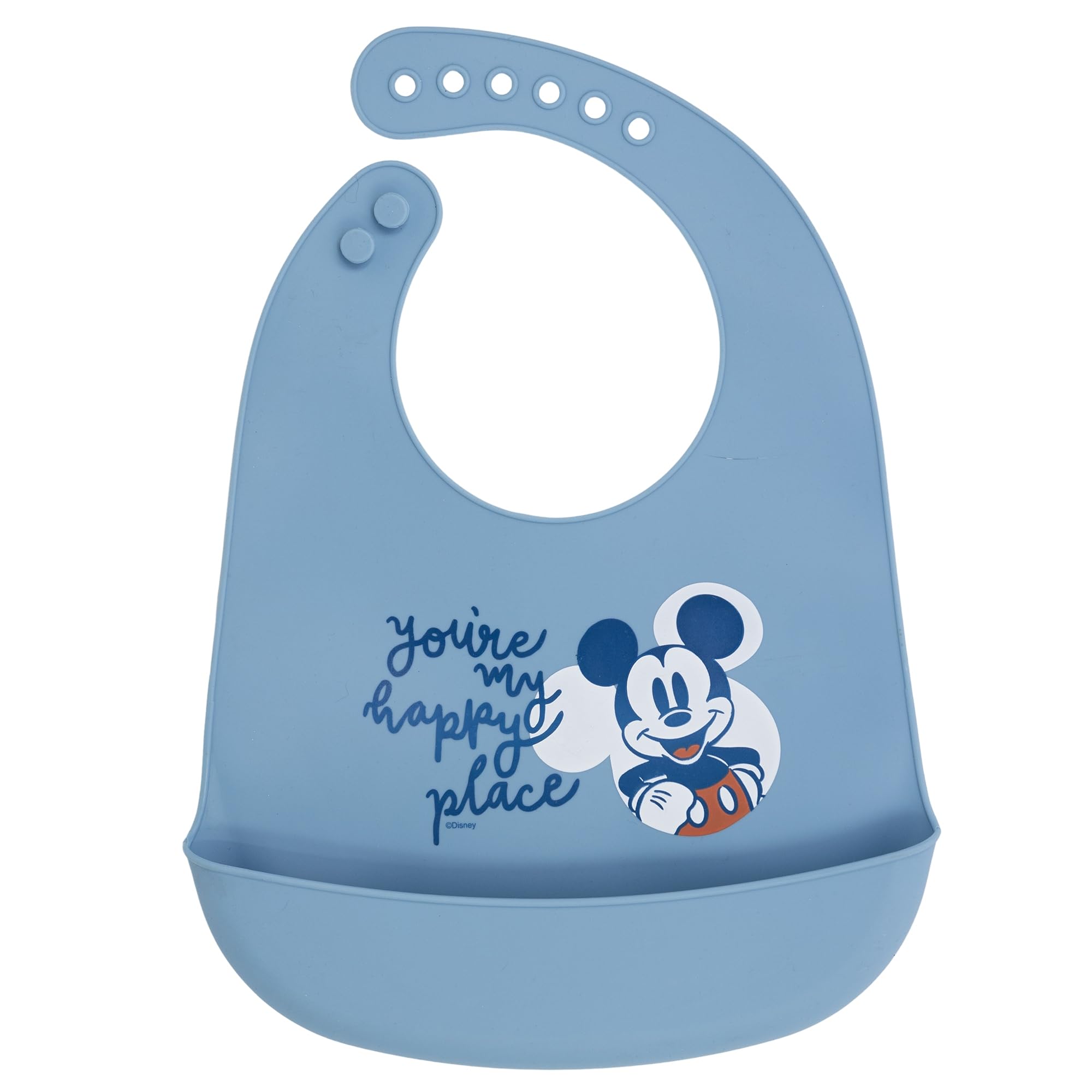 Silikon-Lätzchen Mickey Mouse Full of Smiles