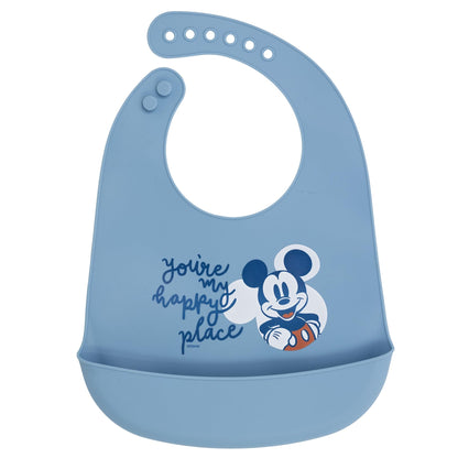 Silikon-Lätzchen Mickey Mouse Full of Smiles