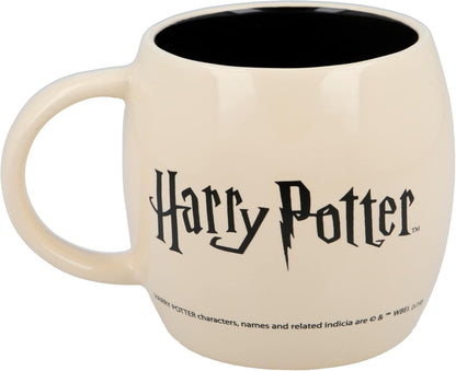 Harry Potter - Ceramic Globe Mug 13 Oz in Gift Box - Lightning Bolt & Glasses
