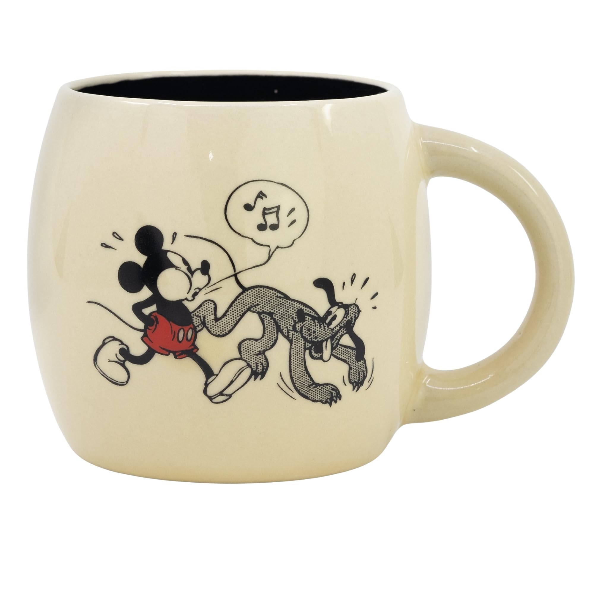 Stor Mickey Mouse Globe Keramiktasse, 380 ml