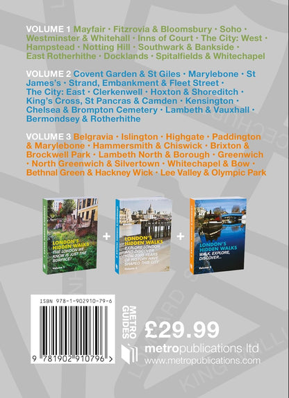 London's Hidden Walks: Volumes 1-3