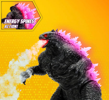 Jada Godzilla VS Kong Walking RC - Lights, Sounds, Fire Breathing Effect Remote Control Toy. Pop Culture Collectable for Kids and Adults