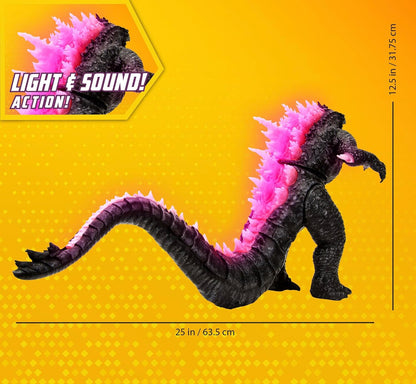 Jada Godzilla VS Kong Walking RC - Lights, Sounds, Fire Breathing Effect Remote Control Toy. Pop Culture Collectable for Kids and Adults