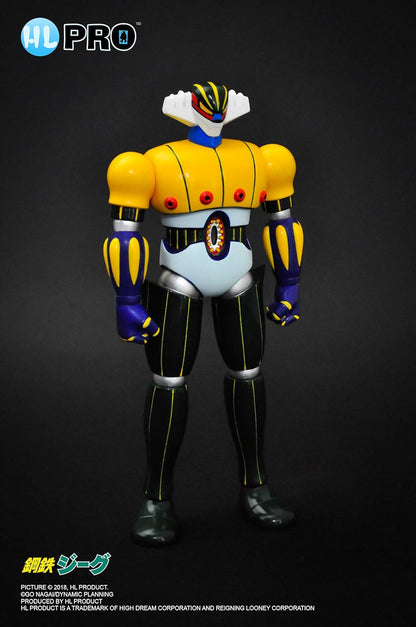 High Dream KOTETSU JEEG Robot d'Acciaio 22 cm PVC Statue New
