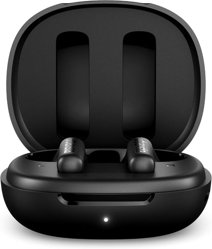 Urbanista Santa Monica Adaptive Noise Cancelling Earphones, ANC Open Fit Earbuds with 6 Mics, Bluetooth 6, Multipoint and IPX4, Touch Control