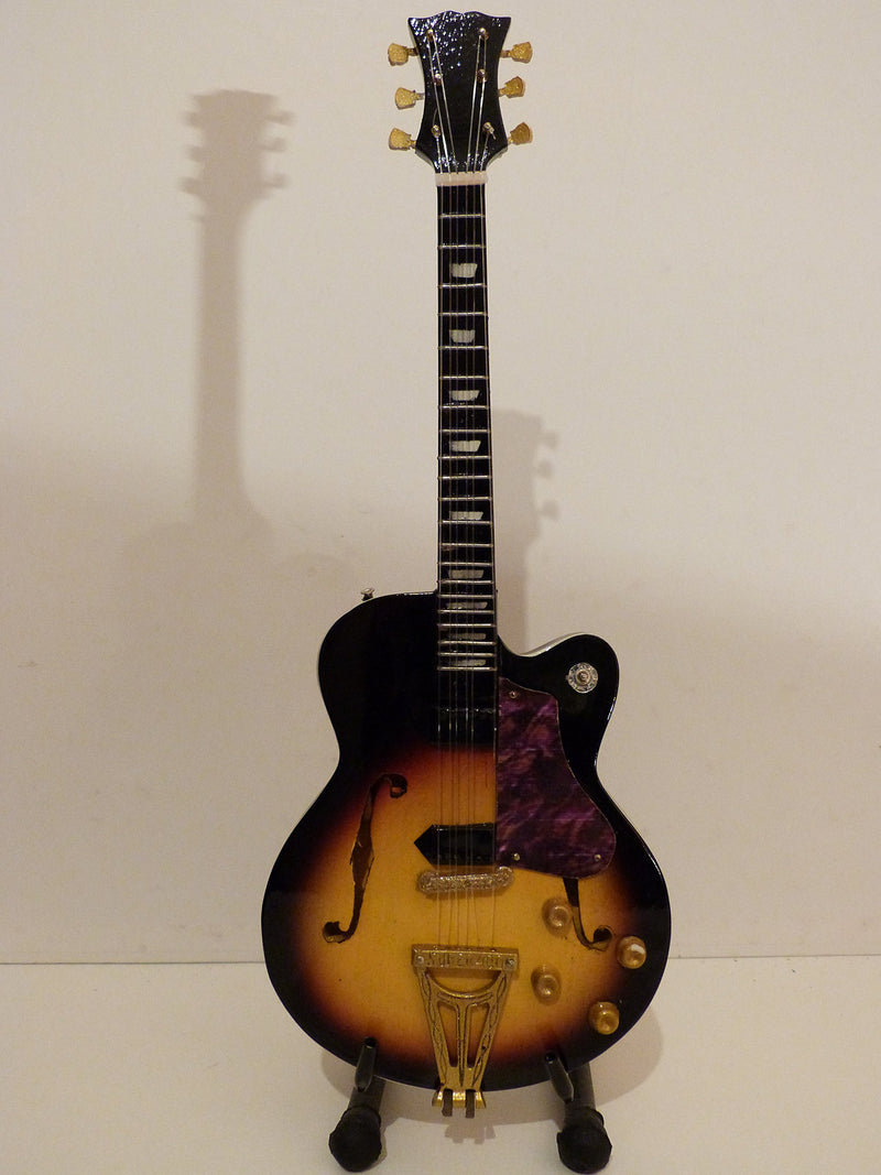 Mini Chitarra Da Collezione Replica In Legno-Presley Elvis