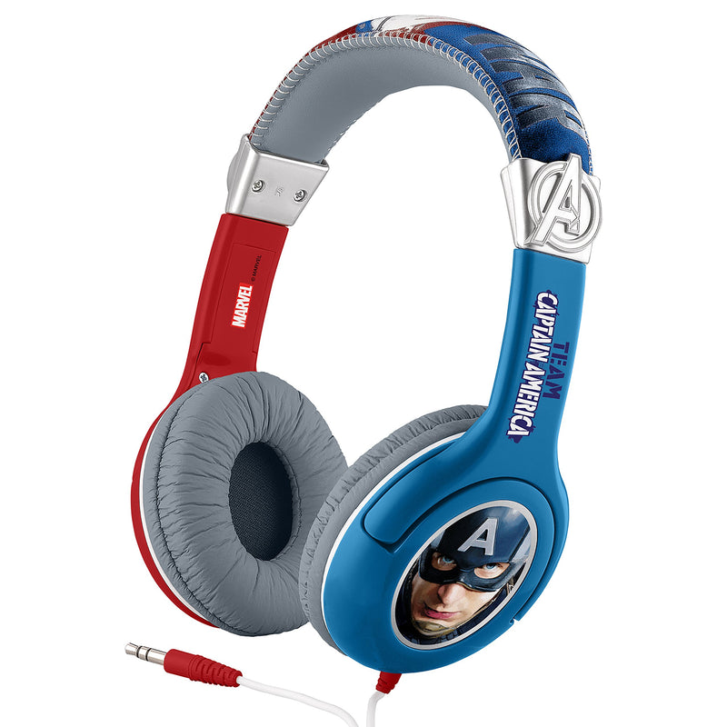 Captain america CA-140CW - Cuffie Ironman, Colore: Blu/Rosso