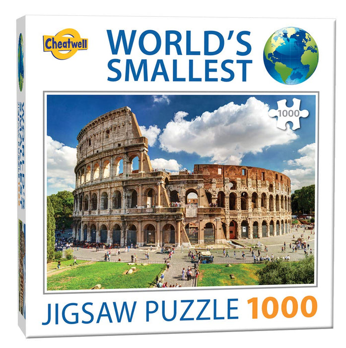 Cheatwell Games 13138 Puzzle World's Smallest 1000 Piece Jigsaw