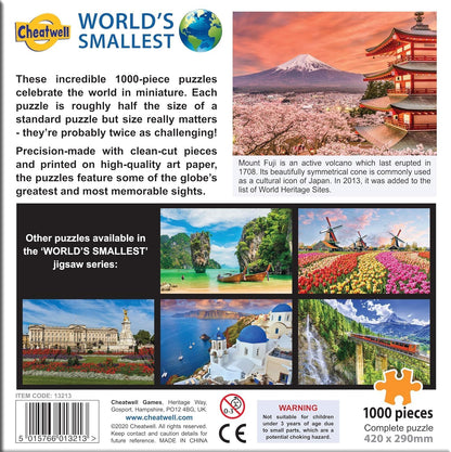 World's Smallest Puzzles Mount Fuji