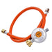 Cozze - Regulator Set With 1.1 Metre Hose And Regulator 2 X 1/4 50 Mbar (De)