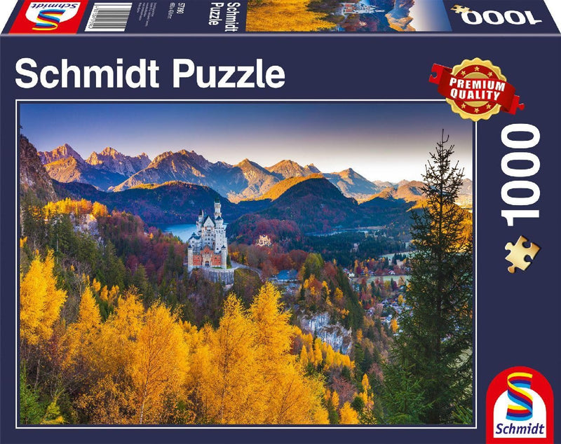 Schmidt | Autumnal Neuschwanstein (1,000 Pieces) | Jigsaw Puzzle | Ages 14+